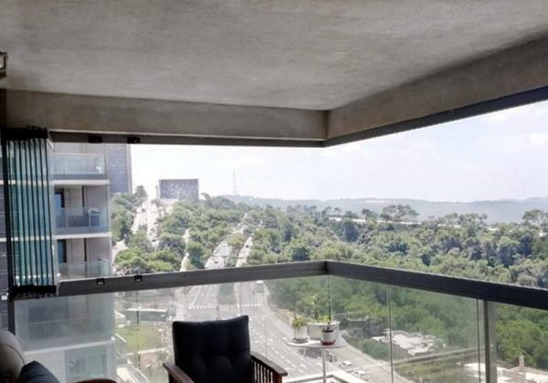 Tek Camlı Kayar Katlanır Cambalkon - Görsel 2