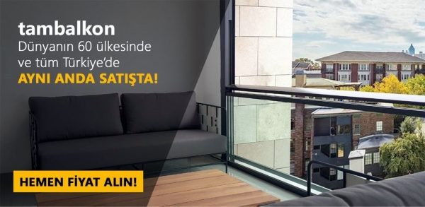 Tambalkon Silinebilir Giyotin Cam Balkon - Görsel 5